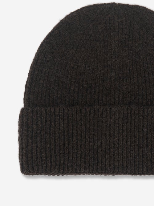 Gorro liso com dobra - Kiabi