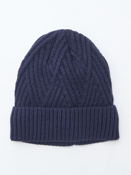 Gorro liso de malha - Kiabi