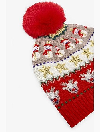 Gorro listrado para menino penti