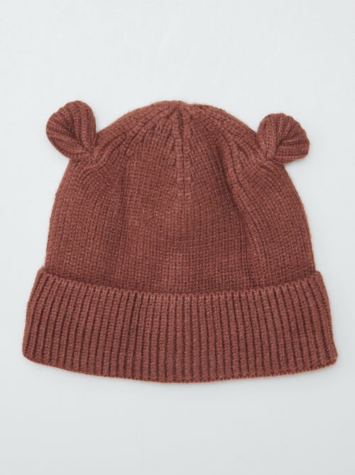 Gorro lúdico com orelhas - Kiabi