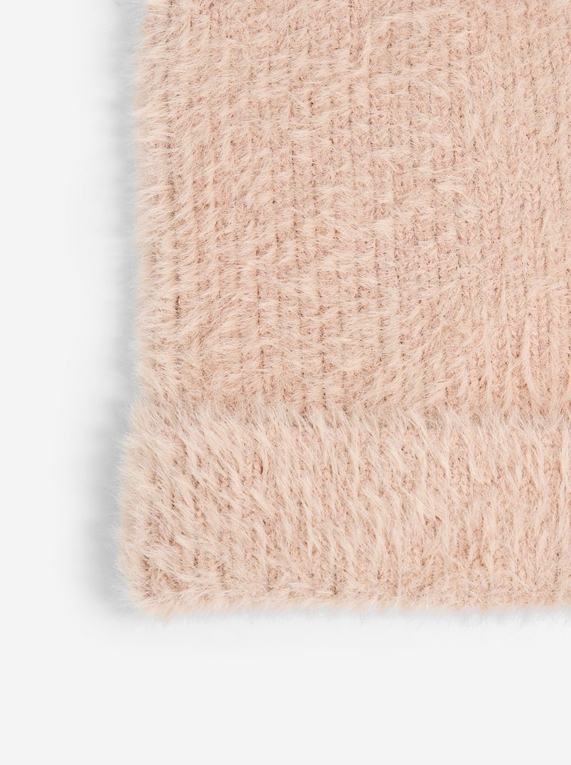 Gorro macio com formato de gato Rosa - Kiabi