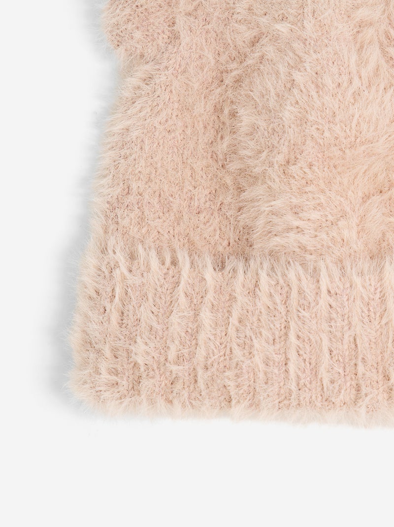 Gorro macio em forma de urso Rosa - Kiabi