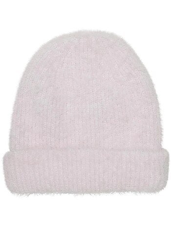 Gorro mauve para mulher vero moda plume