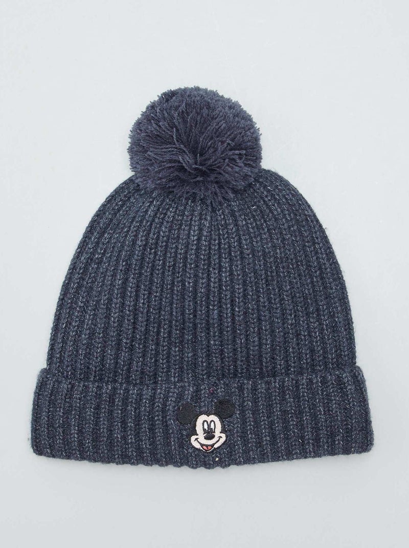 Gorro 'Mickey' com pompom Mickey - Kiabi