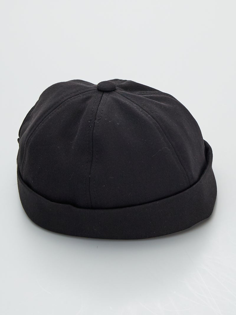 Gorro Miki ajustável Preto - Kiabi