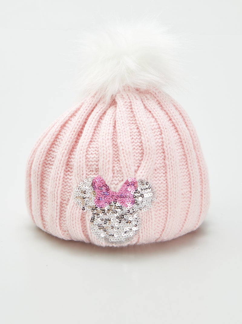 Gorro 'Minnie' com brilhantes ROSA - Kiabi