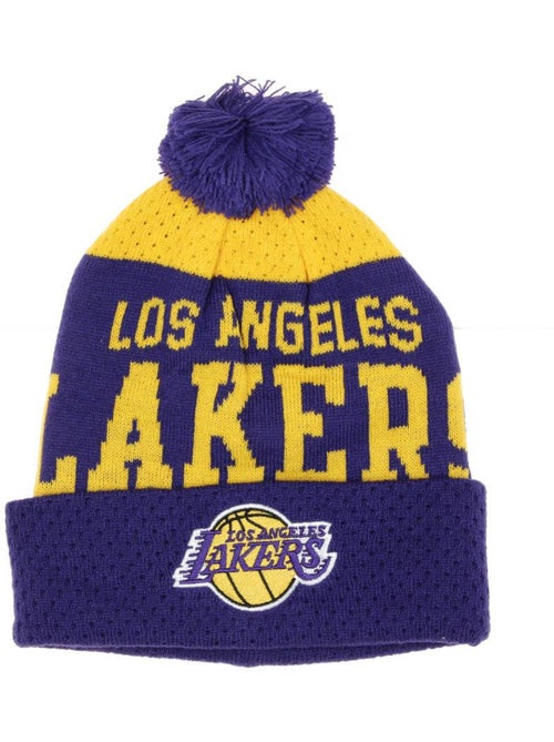 Gorro nba los angeles lakers para menino roxo/amarelo - Kiabi