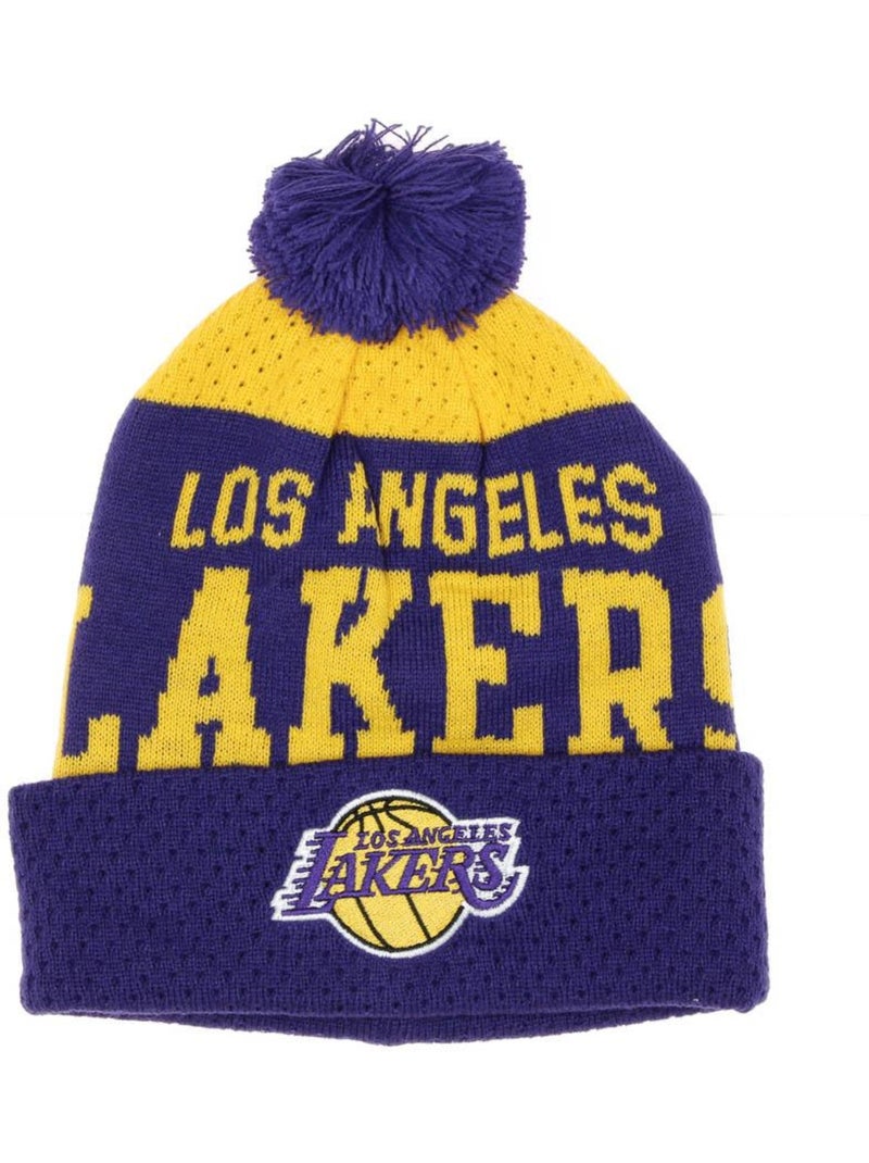 Gorro nba los angeles lakers para menino roxo/amarelo Roxo - Kiabi