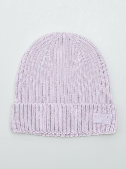 Gorro nervurado - Kiabi