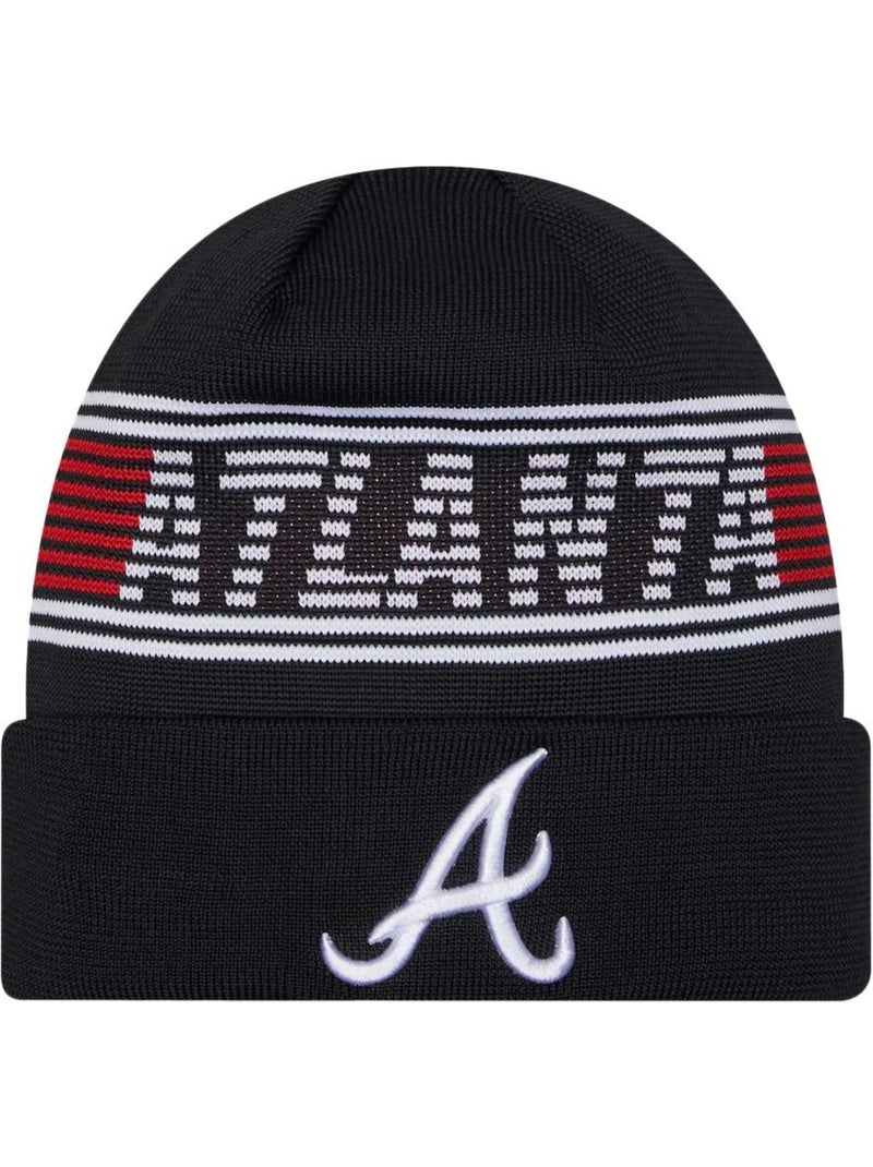 Gorro New Era Atlanta Braves Preto para Homem Preto - Kiabi