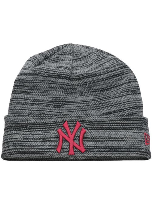 Gorro new era marl cinzento/preto para mulher - Kiabi