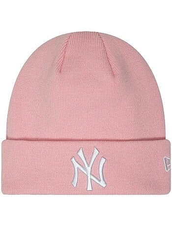 Gorro New Era Rosa e Branco para Mulher