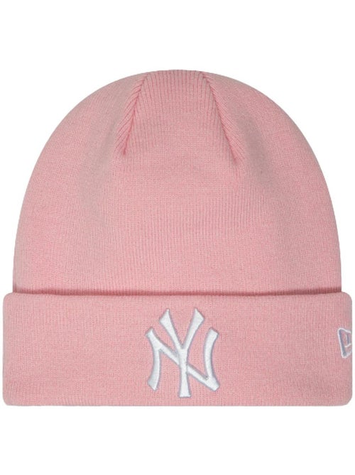 Gorro new era rosa e branco para mulher - Kiabi