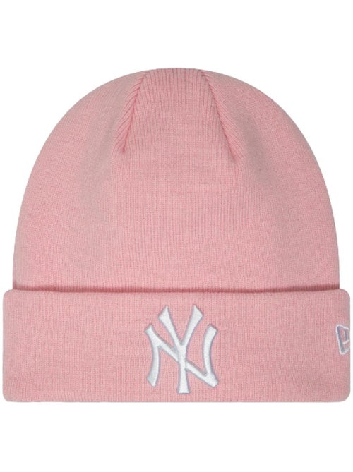 Gorro new era rosa e branco para mulher - Kiabi