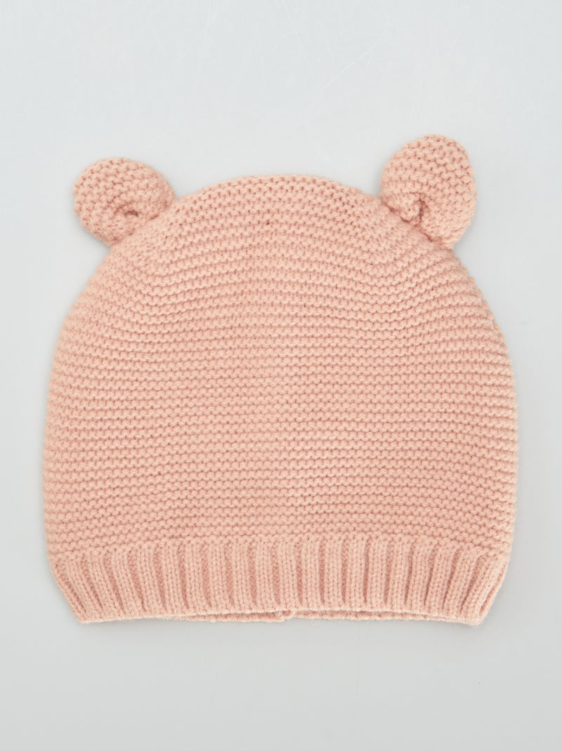 Gorro polar com orelhas ROSA - Kiabi
