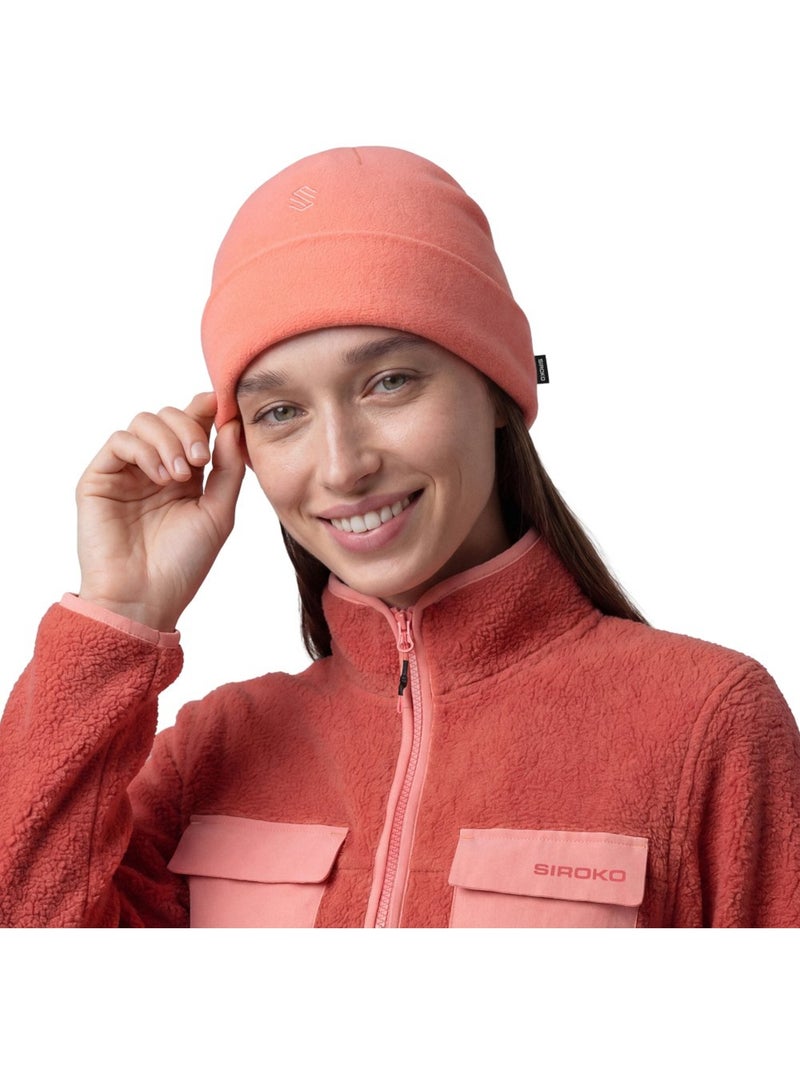 Gorro polar de caminhada Laranja - Kiabi
