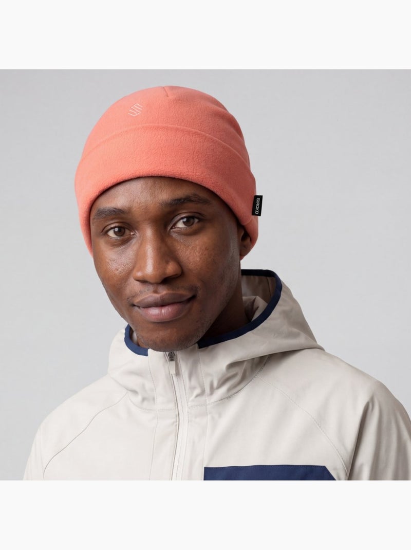 Gorro polar de caminhada Laranja - Kiabi