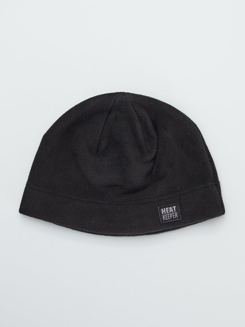 Gorro polar Preto - Kiabi
