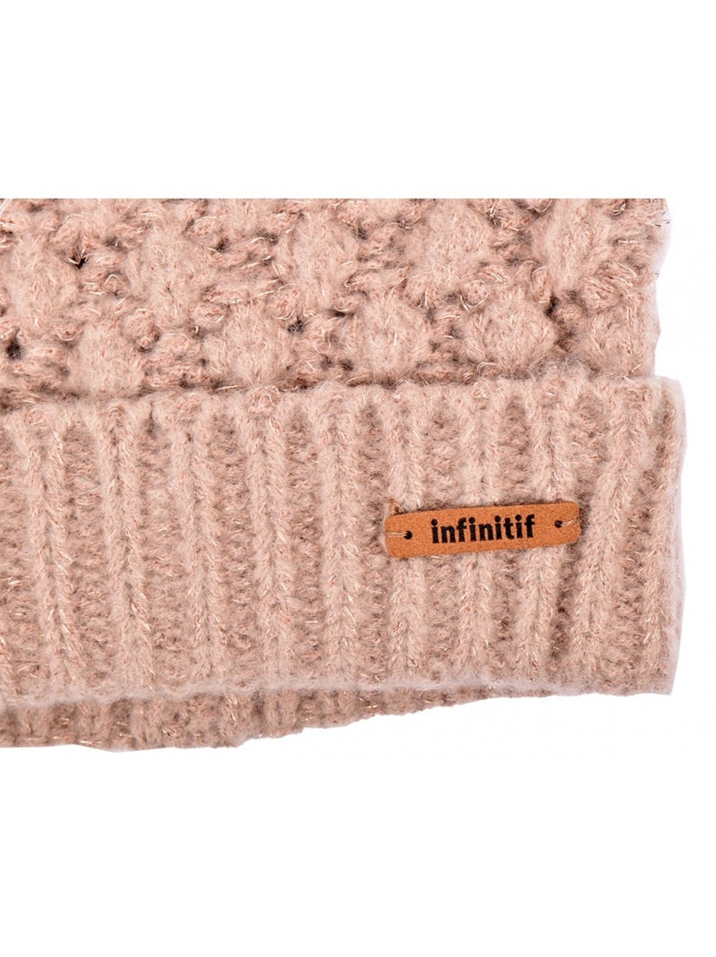 Gorro Pompon INFINITF Mulher Toupe - Kiabi