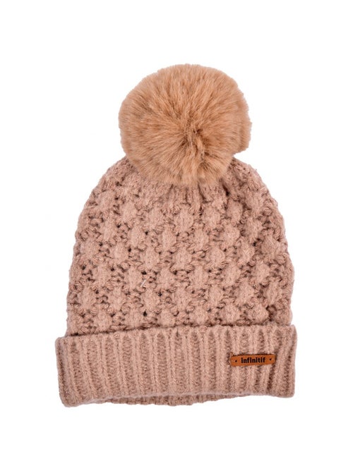 Gorro Pompon INFINITF Mulher - Kiabi Gorro Pompon INFINITF Mulher - Kiabi