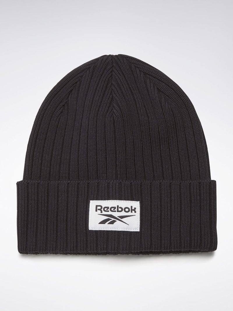 Gorro 'Reebok' em malha PRETO - Kiabi