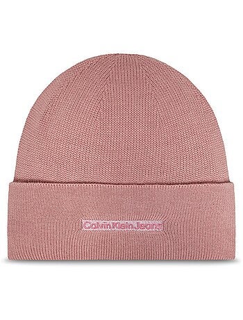Gorro Rosa Calvin Klein Jeans Pêssego para Mulher