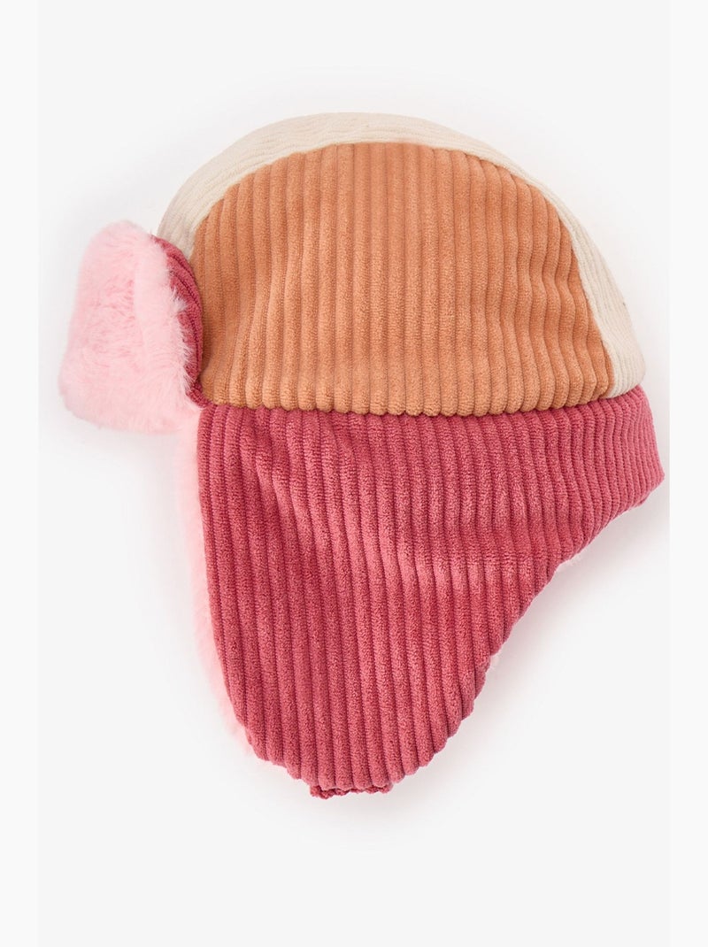 Gorro snow menina penti Vermelho/Rosa - Kiabi