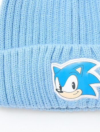 Gorro 'Sonic' em malha