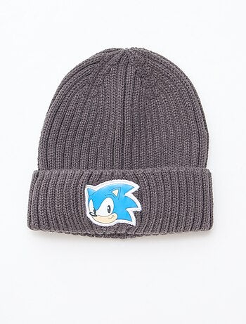 Gorro 'Sonic' em malha