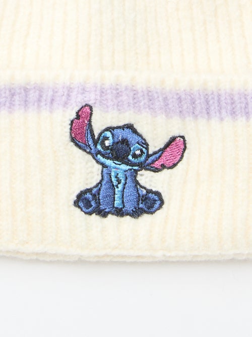 Gorro 'Stitch' com pompom - Kiabi