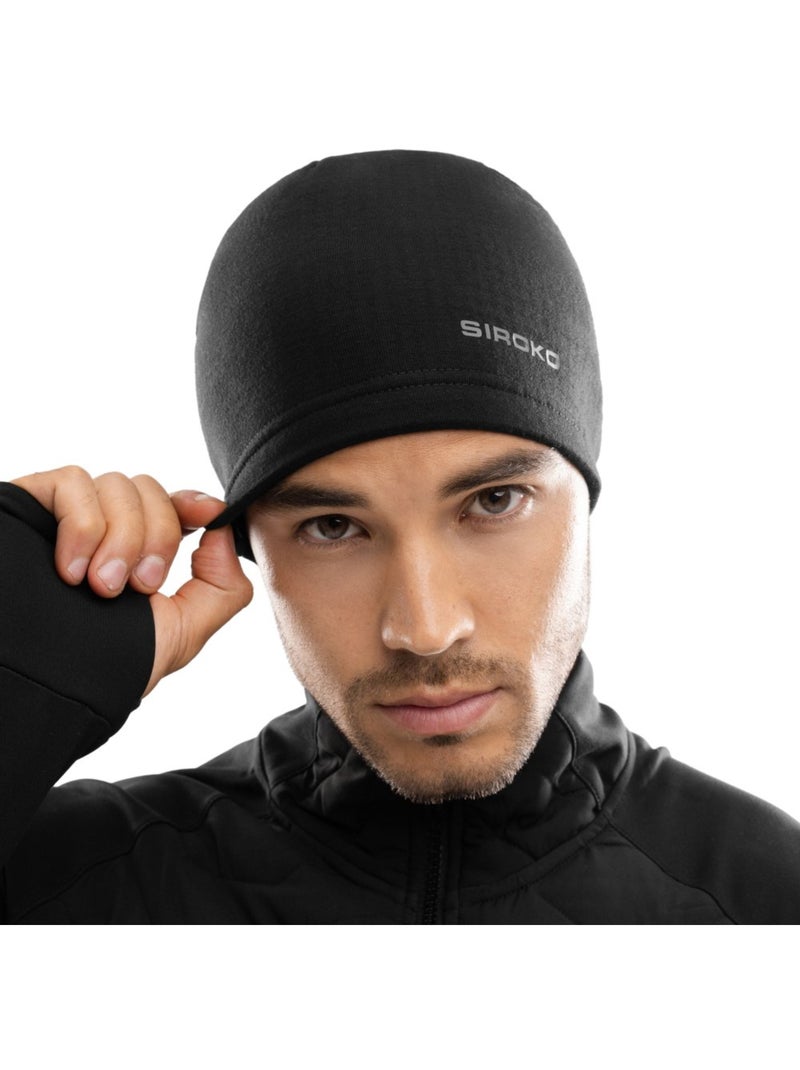 Gorro térmico de corrida Preto - Kiabi