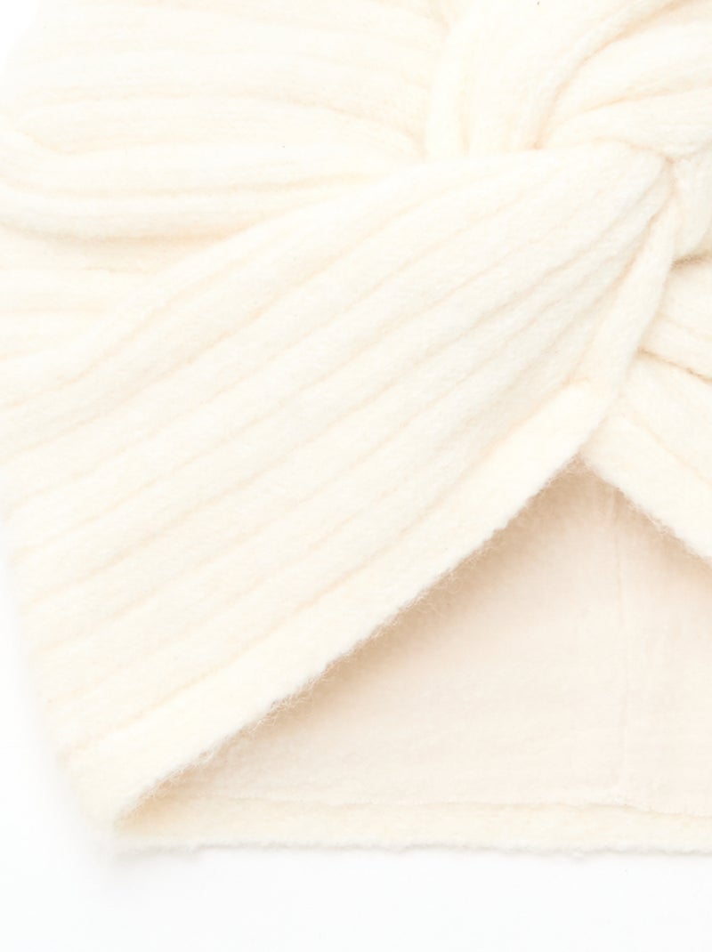 Gorro trançado Bege - Kiabi