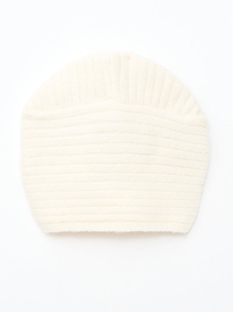 Gorro trançado Bege - Kiabi