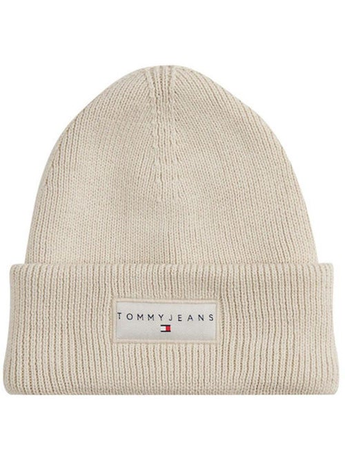 Gorro unissexo bege tommy hilfiger linear - Kiabi Gorro unissexo bege tommy hilfiger linear - Kiabi