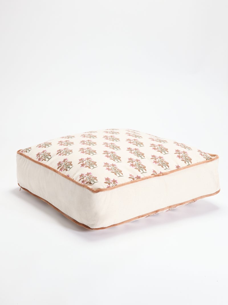 Grande almofada de chão - Kiabi Home Rosa - Kiabi