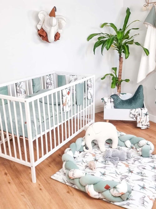 Grande capa de banho para bebé em algodão e bambu | sevira kids - Kiabi