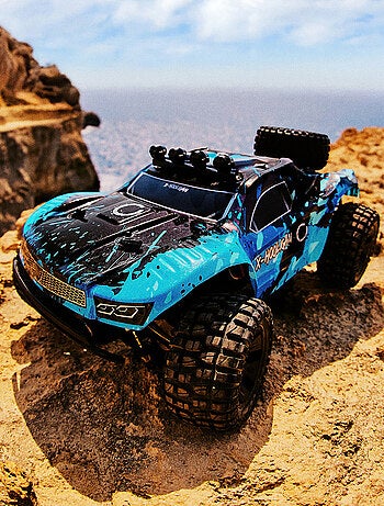 Grande carro telecomandado OVERMAX Hooligan - Velocidade 35 km/h - Tração 4x4 - 40 min