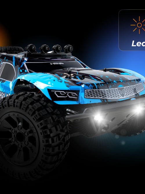 Grande carro telecomandado OVERMAX Hooligan - Velocidade 35 km/h - Tração 4x4 - 40 min - Kiabi Grande carro telecomandado OVERMAX Hooligan - Velocidade 35 km/h - Tração 4x4 - 40 min - Kiabi