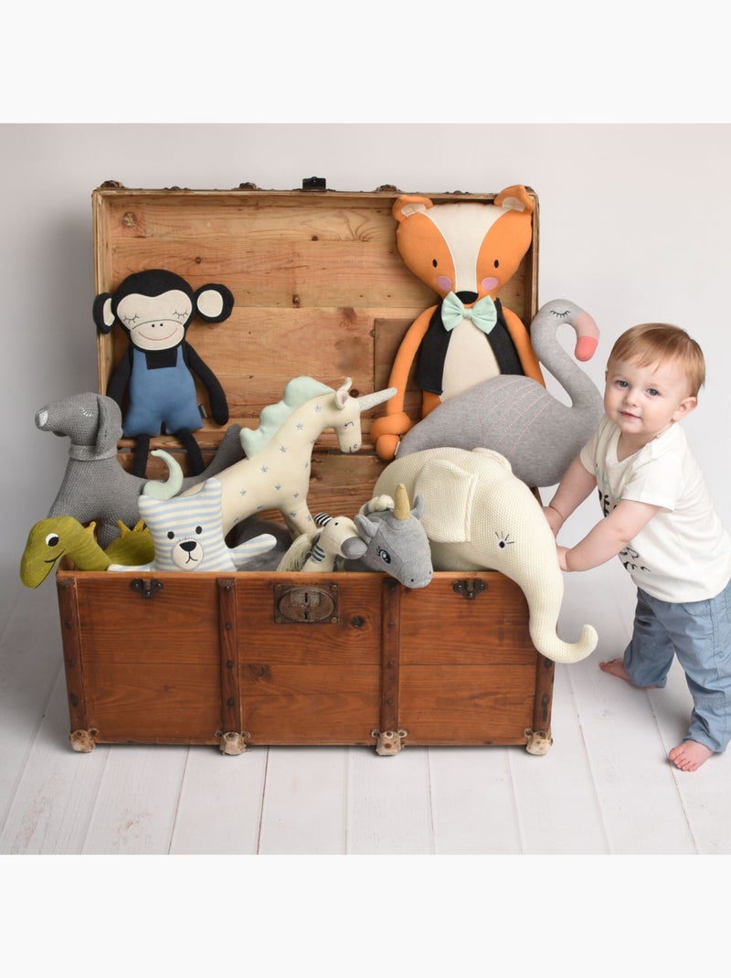 Grande peluche cão em algodão | sevira kids Bege - Kiabi