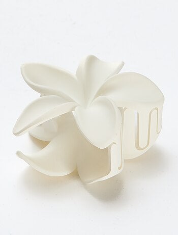 Grande pinça de caranguejo em forma de flor