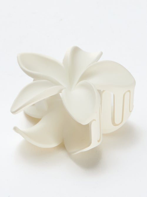 Grande pinça de caranguejo em forma de flor - Kiabi