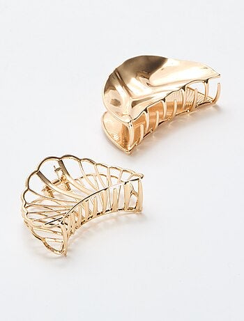 Grande pinça em forma de concha