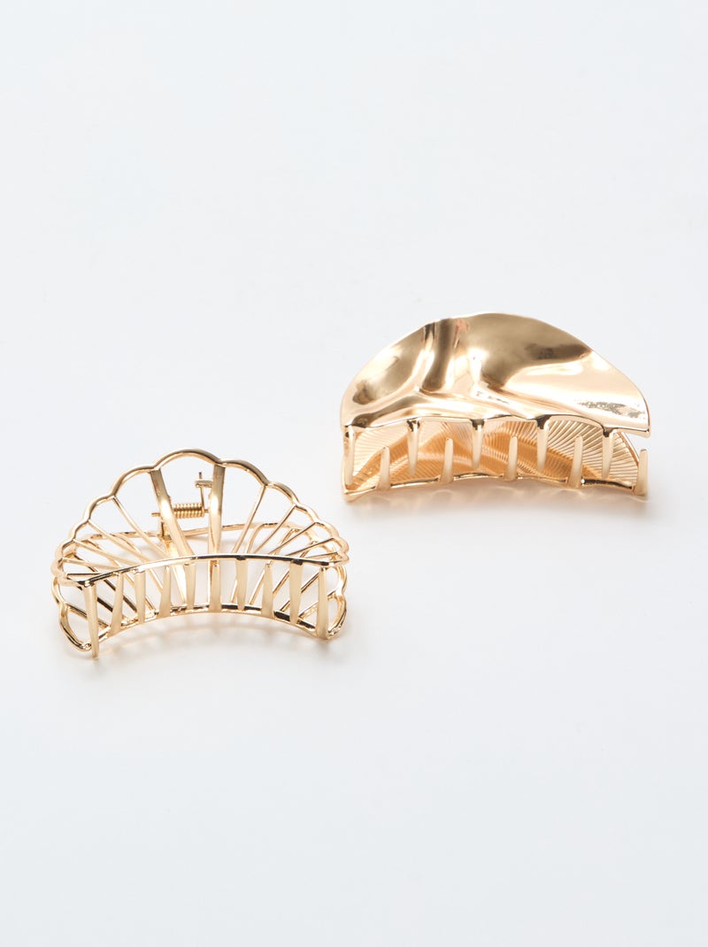 Grande pinça em forma de concha Amarelo - Kiabi