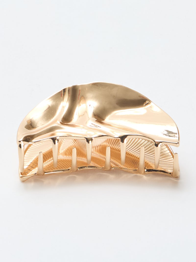 Grande pinça em forma de concha Amarelo - Kiabi