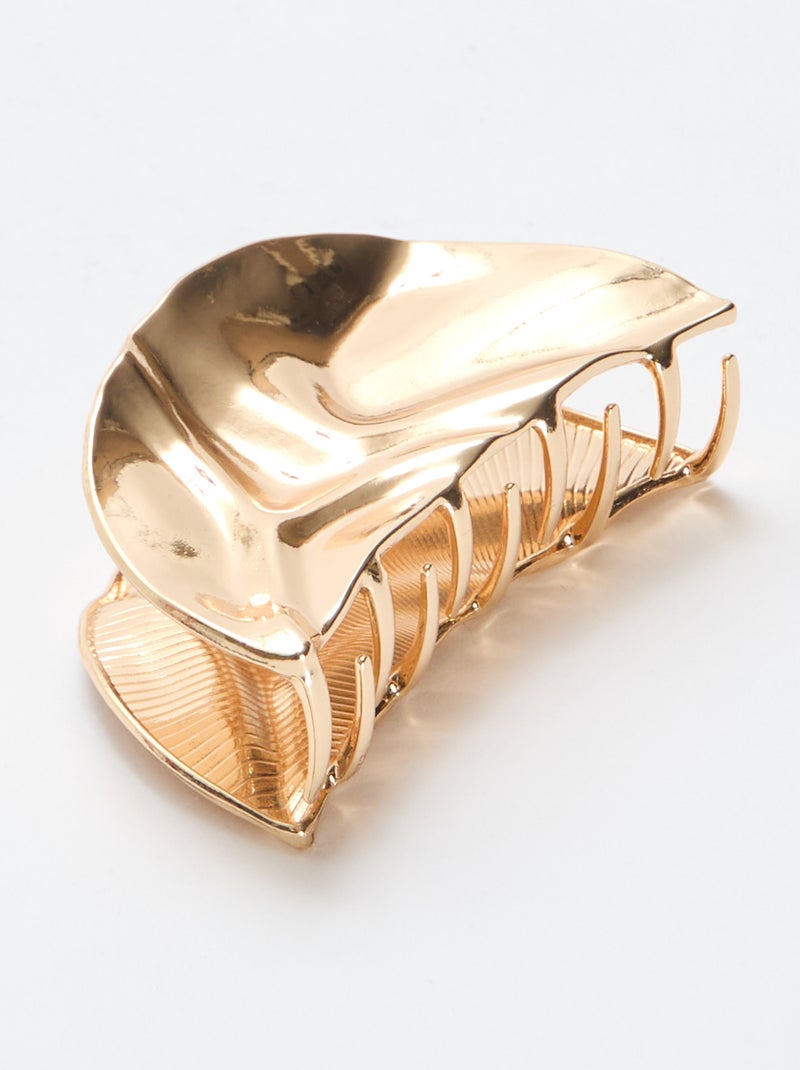 Grande pinça em forma de concha Amarelo - Kiabi