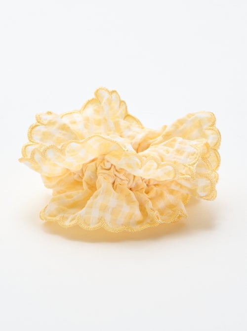 Grande scrunchie xadrez vichy - Kiabi