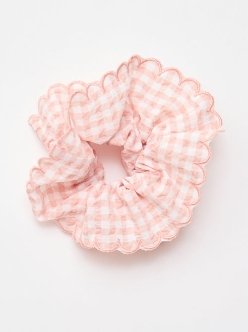 Grande scrunchie xadrez vichy - Kiabi