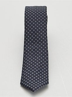 Gravata com micromotivo - Kiabi