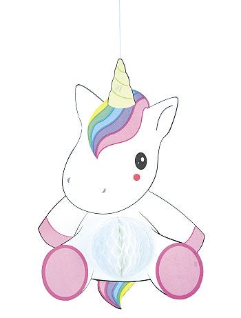 Grinalda 'Unicórnio' alveolada - Kiabi