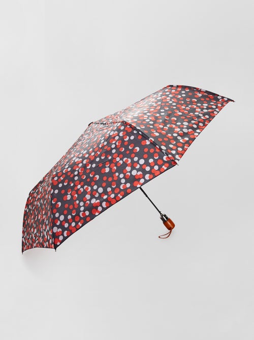 Guarda-chuva automático com estampado 'pontilhado' - Kiabi